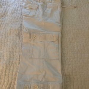 GAP COTTEN DRAWSTRING CAPRIS-Size 0